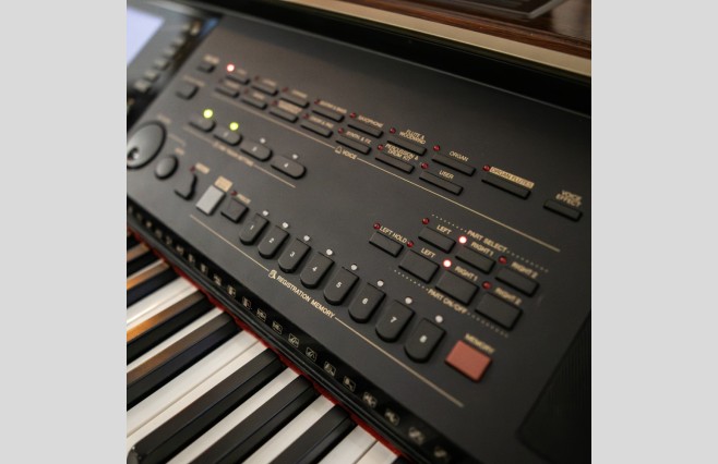 Used Yamaha CVP303 Satin Rosewood Digital Piano Complete Package (SN:GBRCKP01002) - Image 10